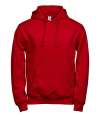 T5102 5102 Tee Jays Power Organic Hoodie Red colour image